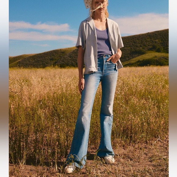 Madewell The Perfect Vintage Flare Jean in Delavan Wash 28/29 - Picture 6 of 12